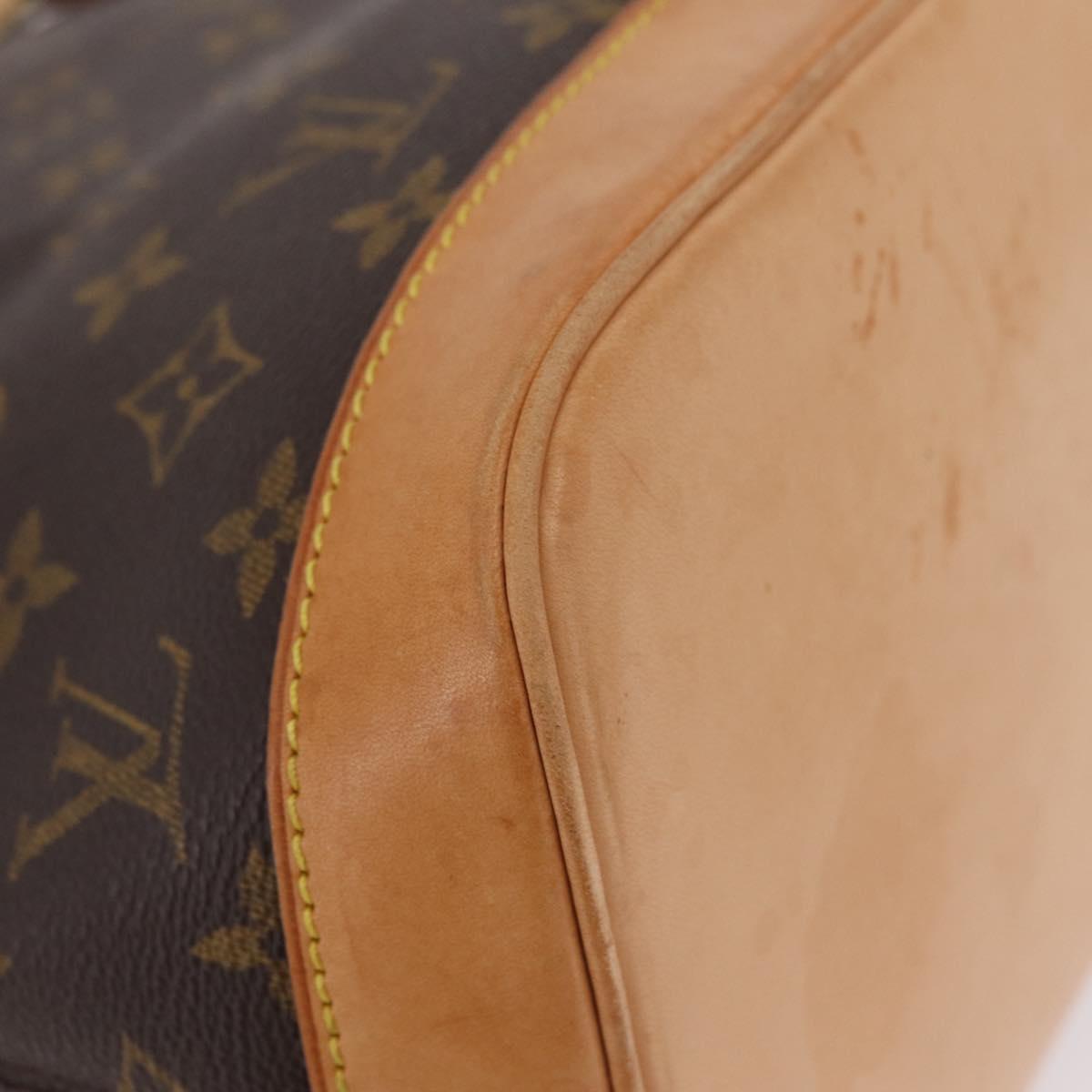 LOUIS VUITTON Monogram Alma Hand Bag M51130 LV Auth 205805A