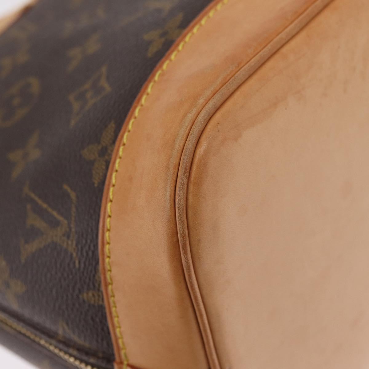 LOUIS VUITTON Monogram Alma Hand Bag M51130 LV Auth 205805A
