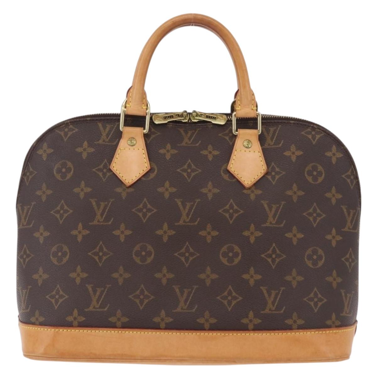 LOUIS VUITTON Monogram Alma Hand Bag M51130 LV Auth 205805A