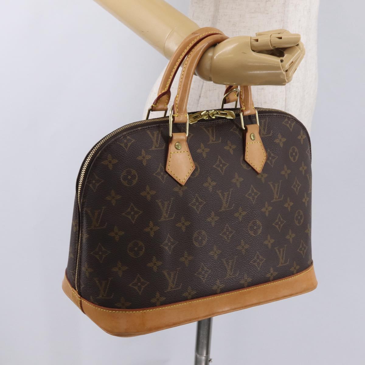 LOUIS VUITTON Monogram Alma Hand Bag M51130 LV Auth 205805A