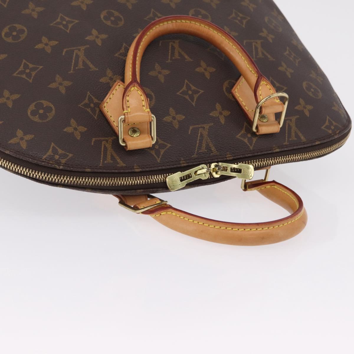 LOUIS VUITTON Monogram Alma Hand Bag M51130 LV Auth 205805A