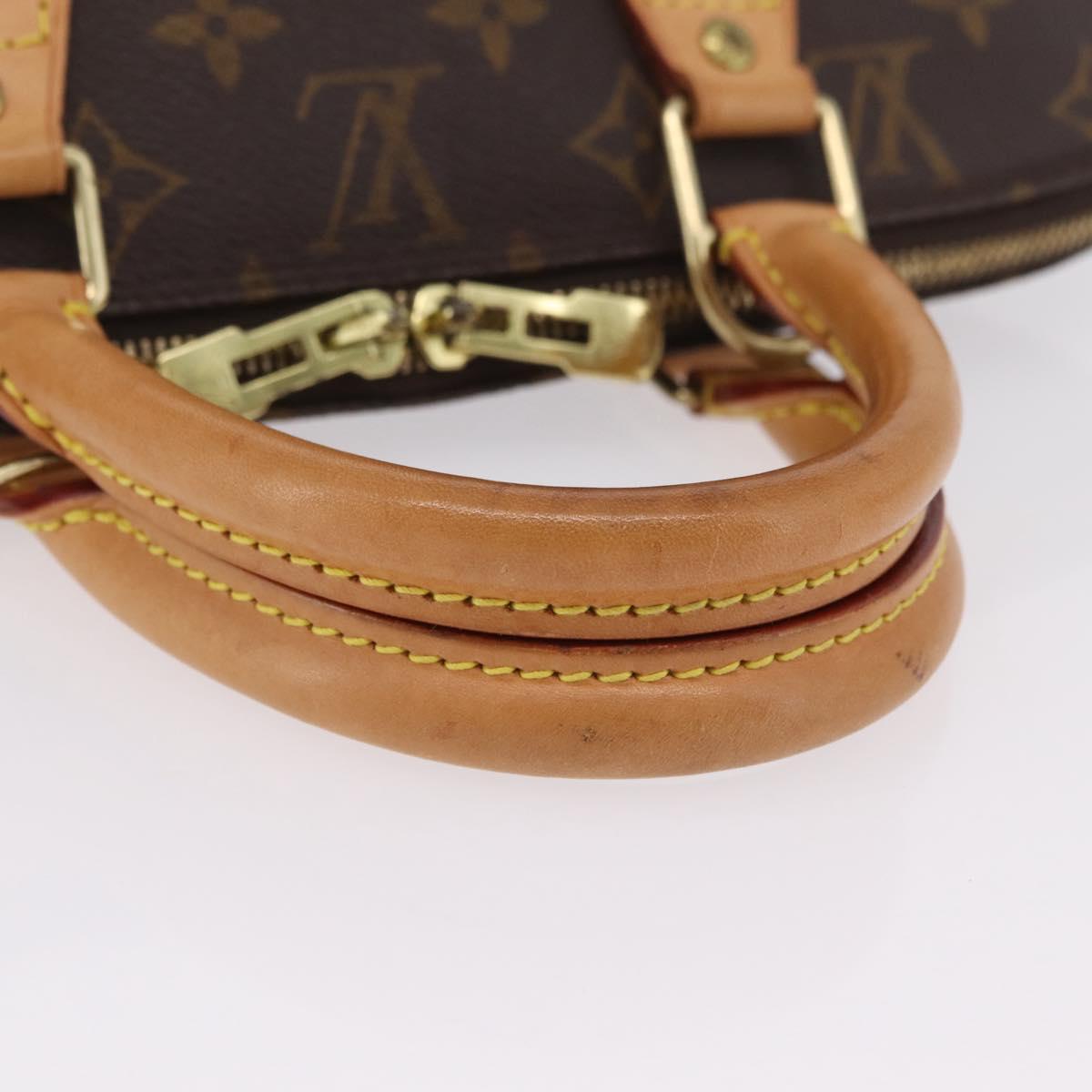 LOUIS VUITTON Monogram Alma Hand Bag M51130 LV Auth 205805A