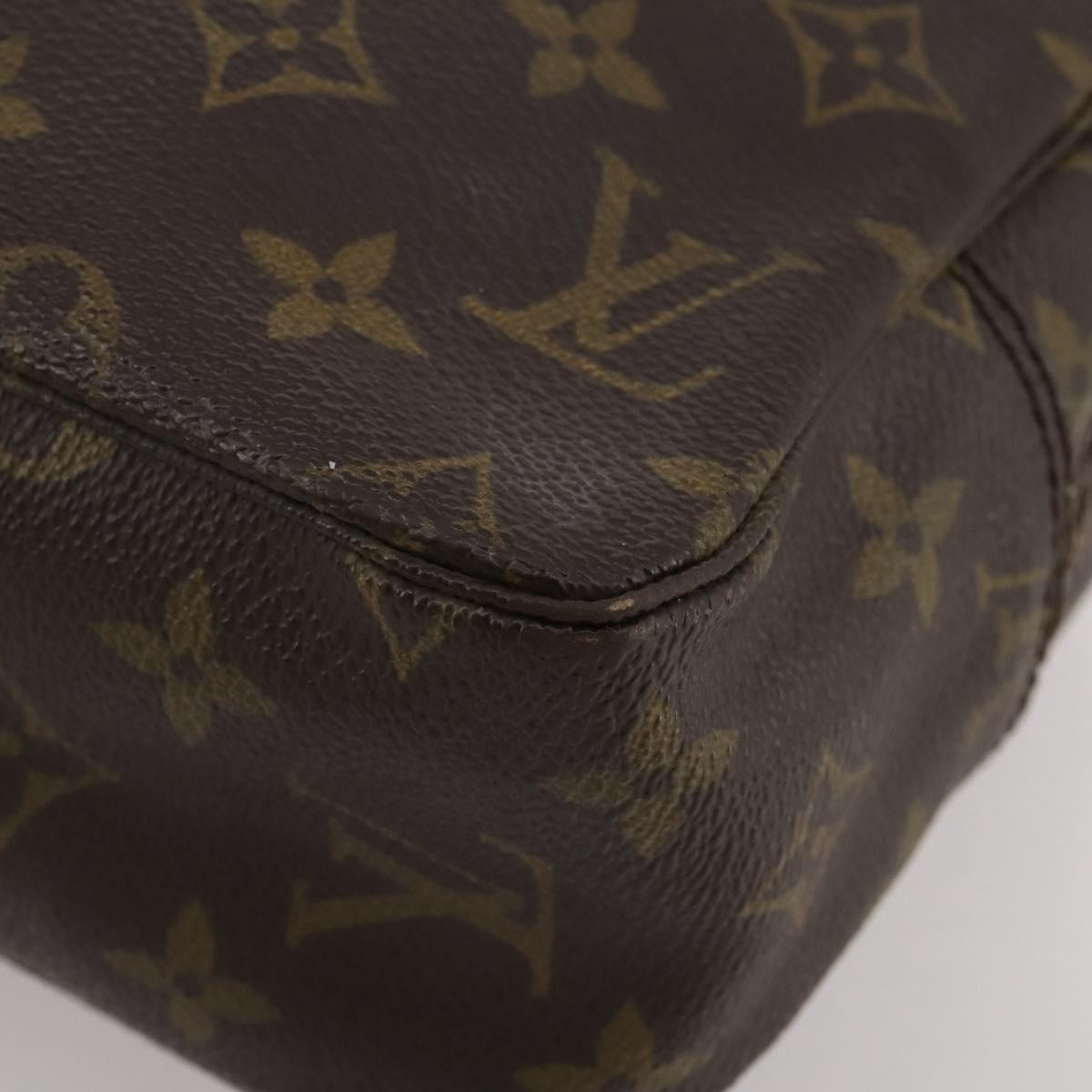 LOUIS VUITTON Monogram Trousse Toilette 28 Clutch Bag M47522 LV Auth 205807