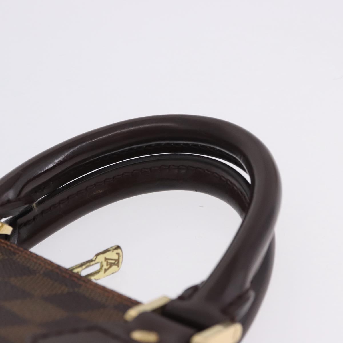 LOUIS VUITTON Damier Ebene Alma Hand Bag N51131 LV Auth 205811A