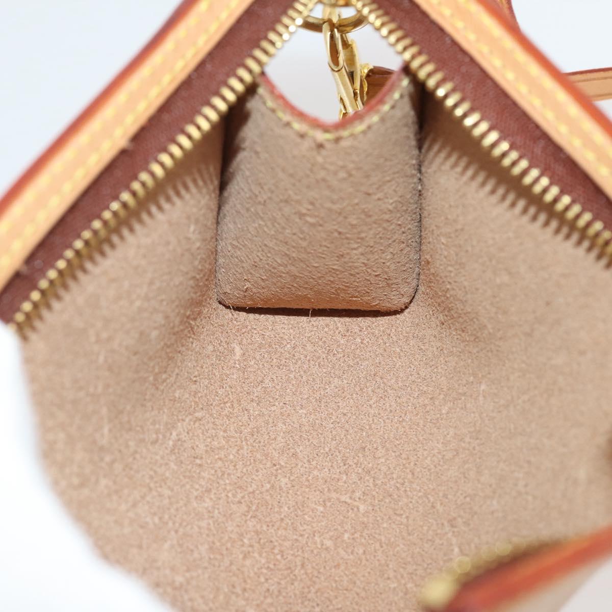 LOUIS VUITTON Nomad Cabas Cruise Pouch Beige LV Auth 205813A