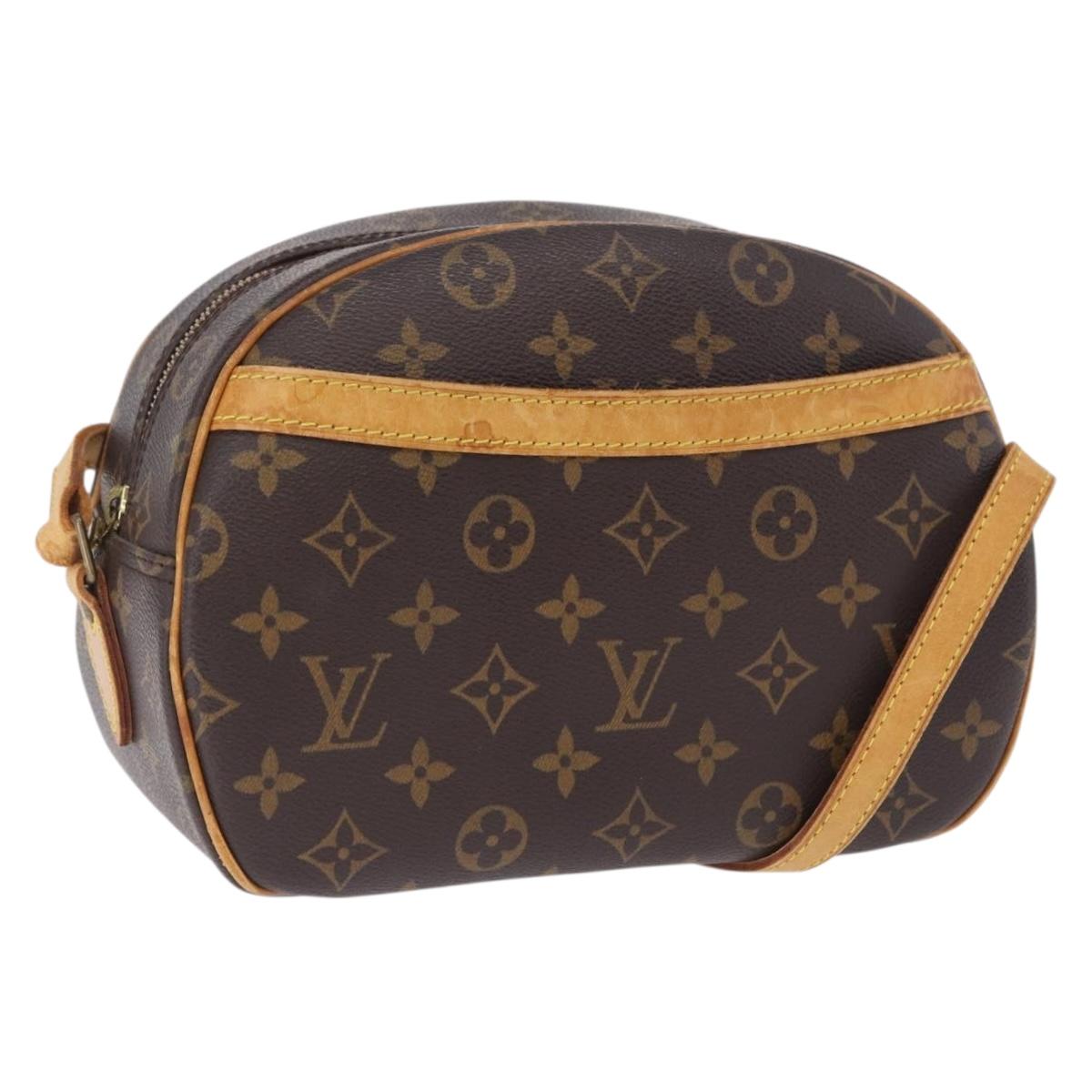 LOUIS VUITTON Monogram Blois Shoulder Bag M51221 LV Auth 205820