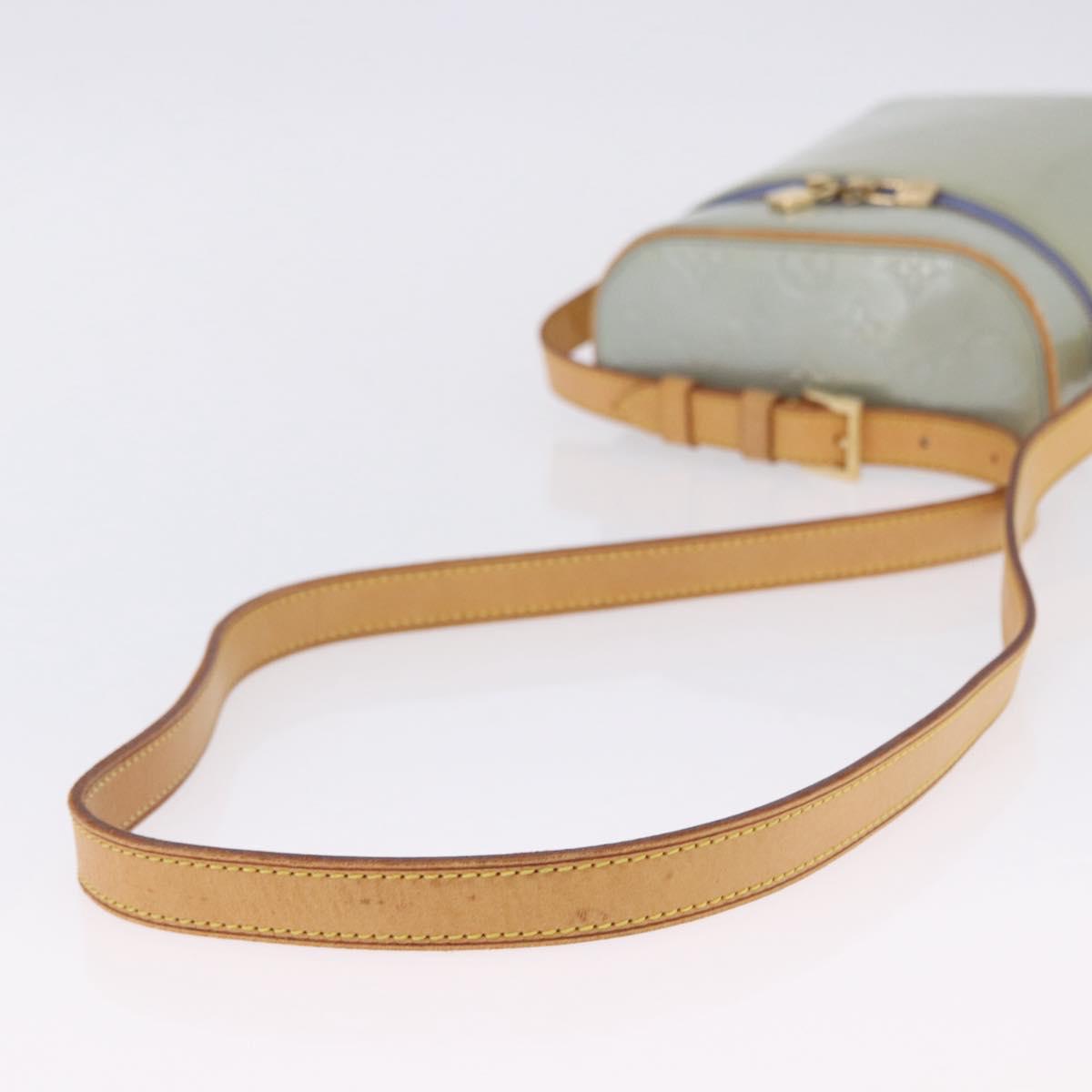 LOUIS VUITTON Monogram Vernis Sullivan Vertical Bag Lavande M91258 Auth 205822