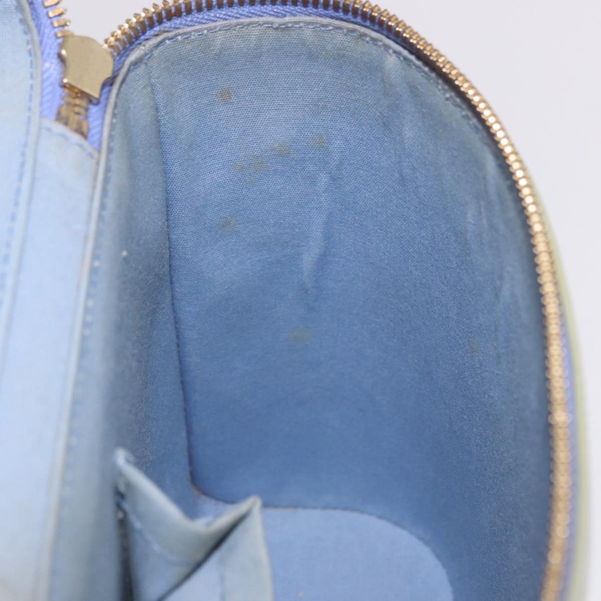 LOUIS VUITTON Monogram Vernis Sullivan Vertical Bag Lavande M91258 Auth 205822