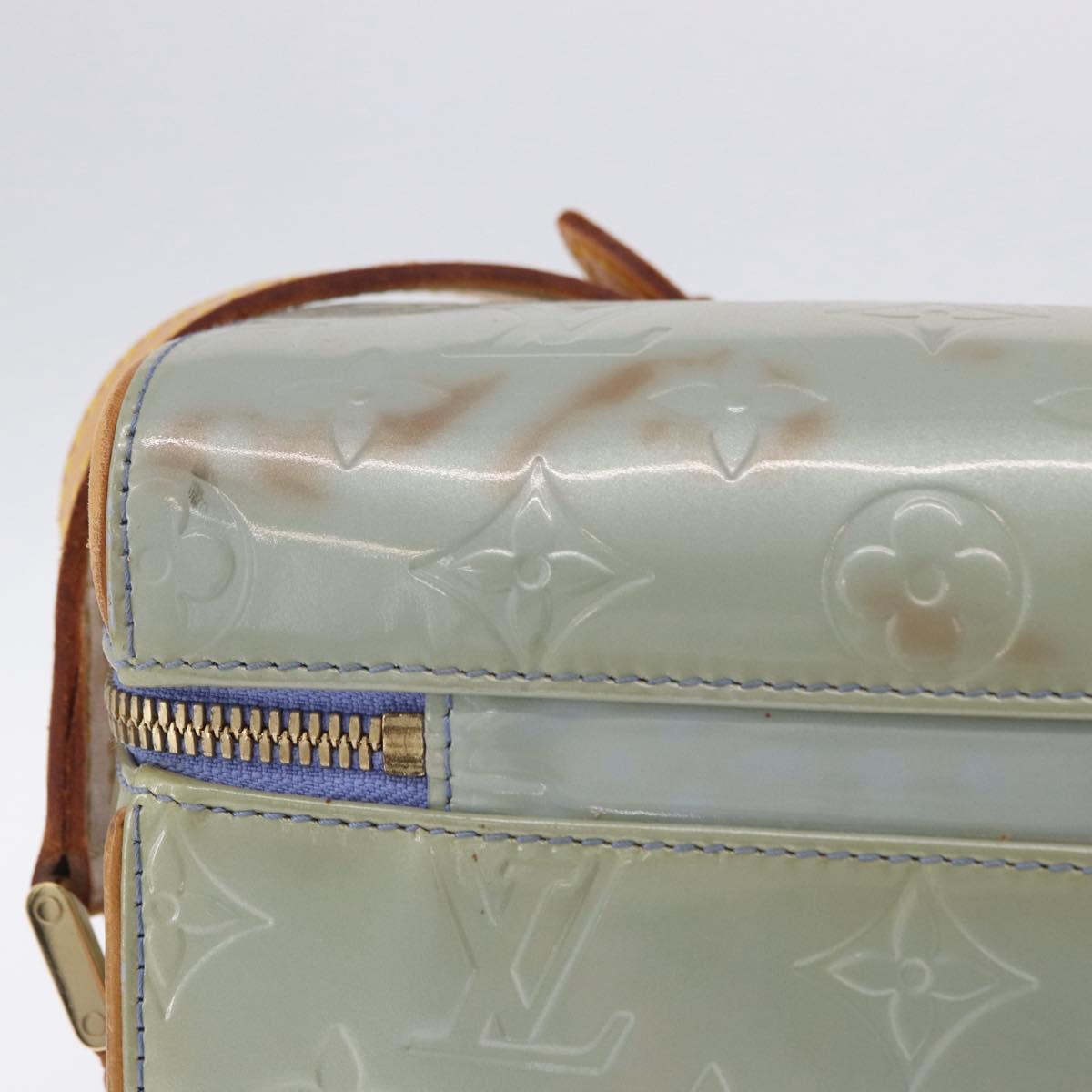 LOUIS VUITTON Monogram Vernis Sullivan Vertical Bag Lavande M91258 Auth 205822