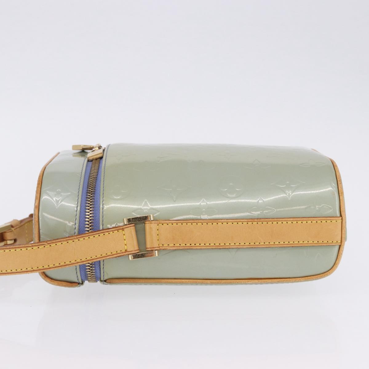 LOUIS VUITTON Monogram Vernis Sullivan Vertical Bag Lavande M91258 Auth 205822