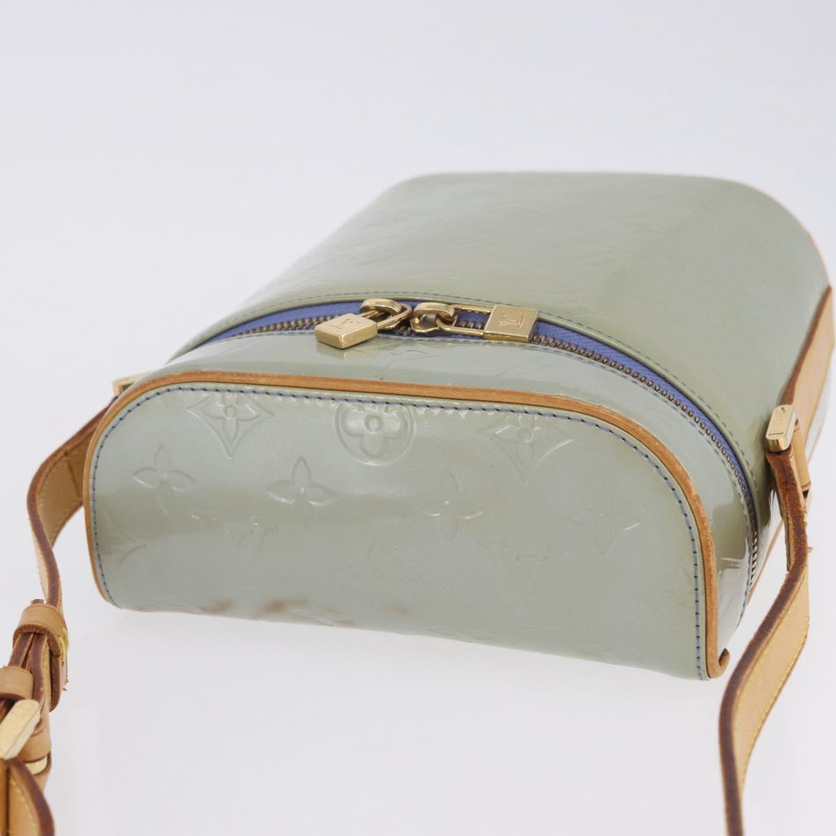 LOUIS VUITTON Monogram Vernis Sullivan Vertical Bag Lavande M91258 Auth 205822