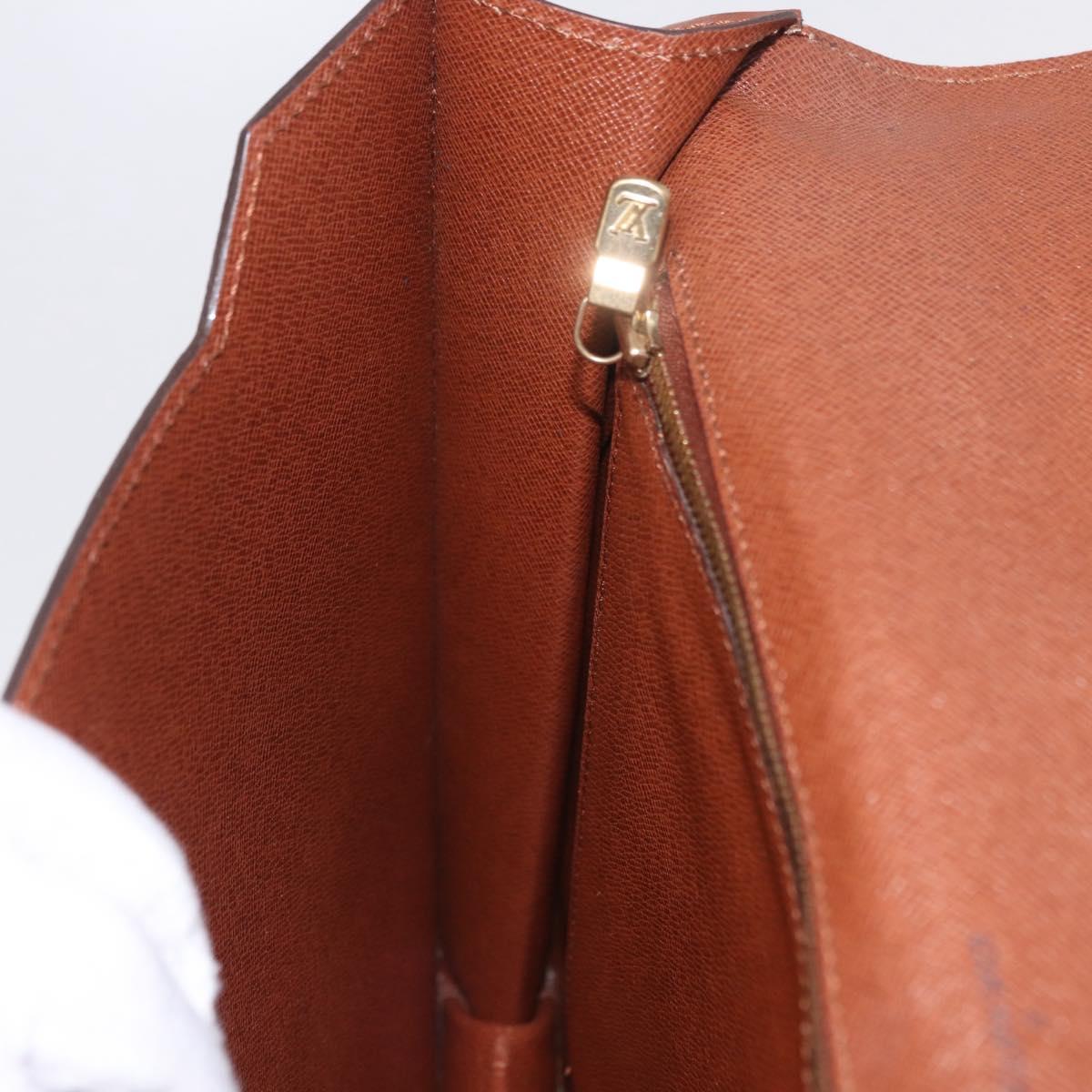 LOUIS VUITTON Monogram Porte Documents Bandouliere Bag M53338 LV Auth 205837A
