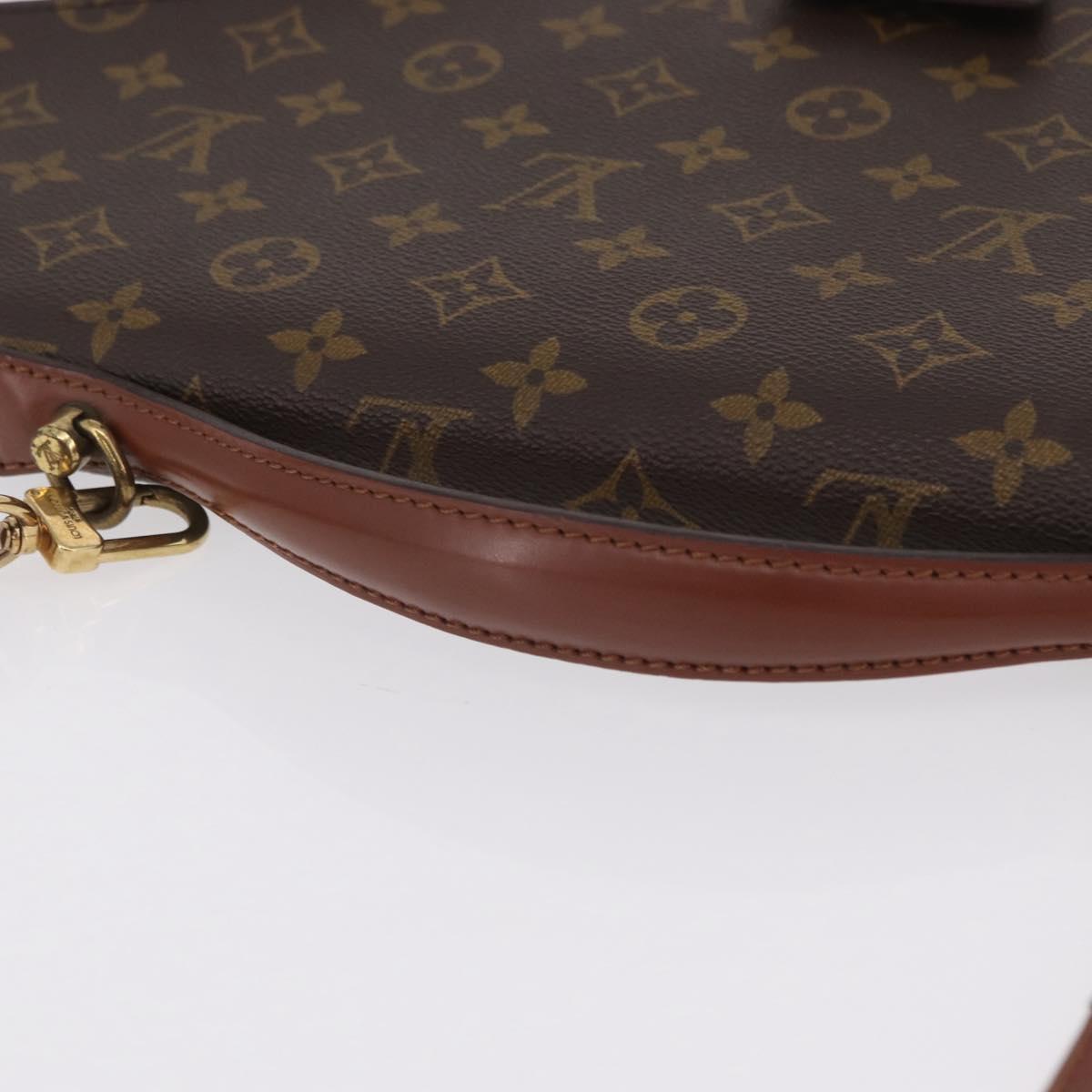 LOUIS VUITTON Monogram Porte Documents Bandouliere Bag M53338 LV Auth 205837A