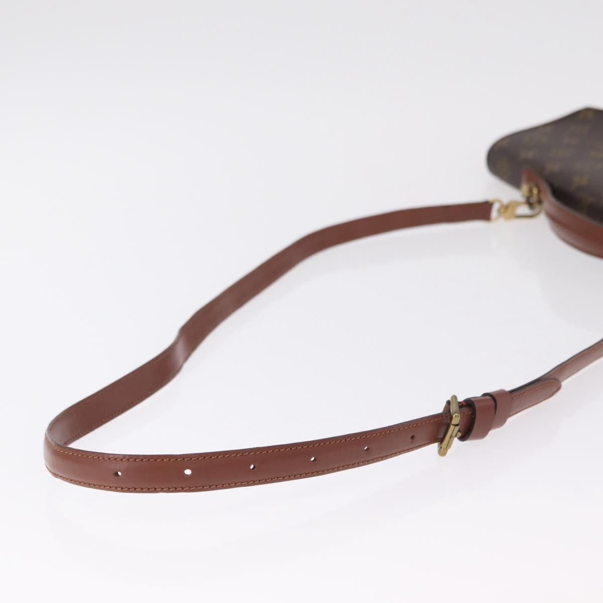 LOUIS VUITTON Monogram Porte Documents Bandouliere Bag M53338 LV Auth 205837A
