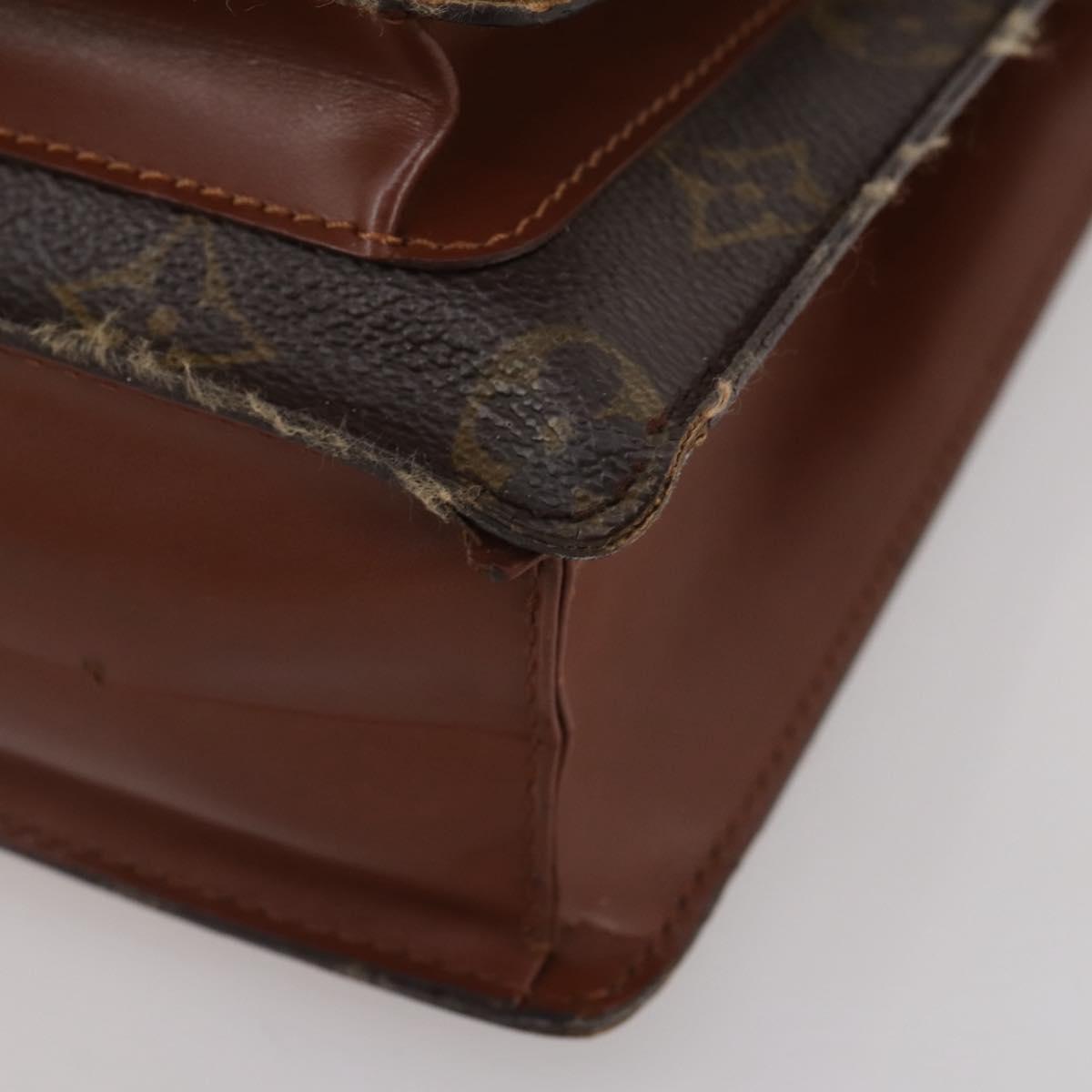 LOUIS VUITTON Monogram Monceau 26 Hand Bag M51187 LV Auth 205840