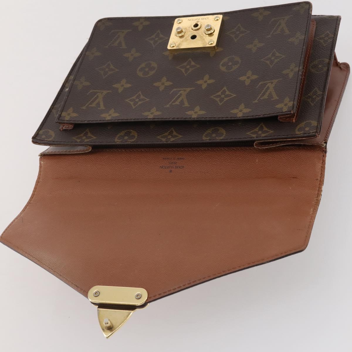 LOUIS VUITTON Monogram Monceau 26 Hand Bag M51187 LV Auth 205840