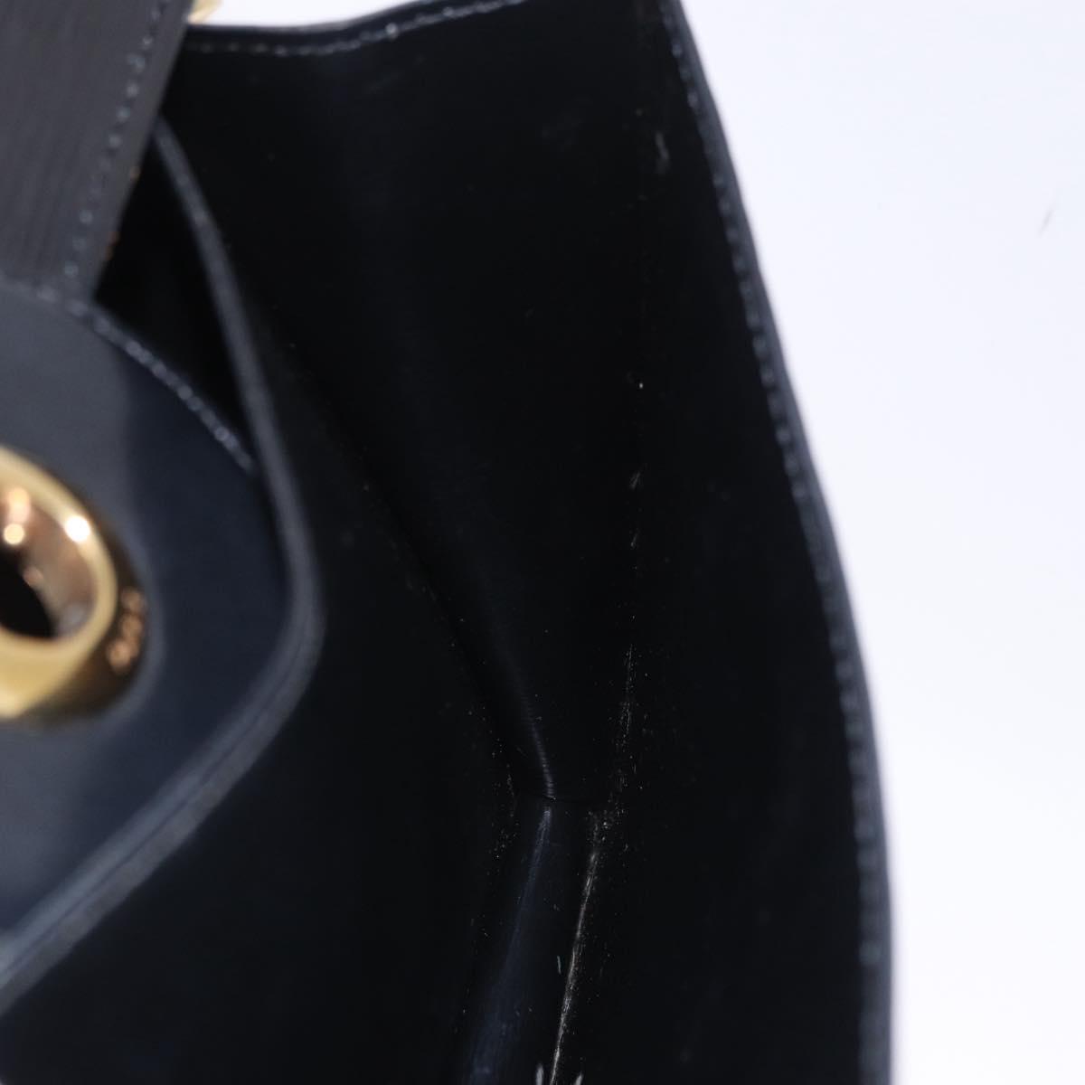 LOUIS VUITTON Epi Free Run Shoulder Bag Black M52402 LV Auth 205844A