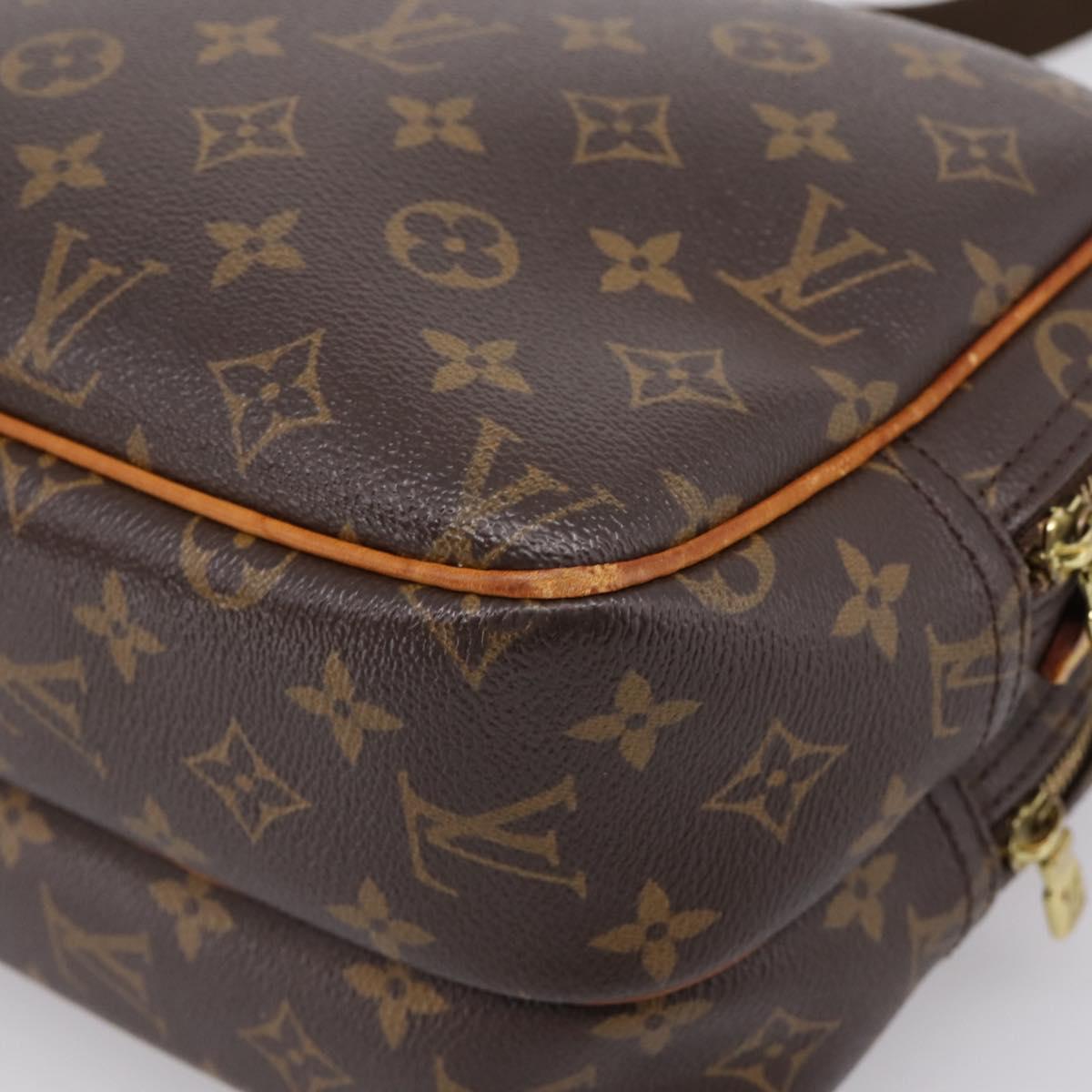 LOUIS VUITTON Monogram Reporter PM Shoulder Bag M45254 LV Auth 205847
