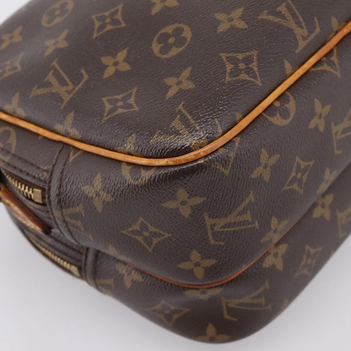 LOUIS VUITTON Monogram Reporter PM Shoulder Bag M45254 LV Auth 205847
