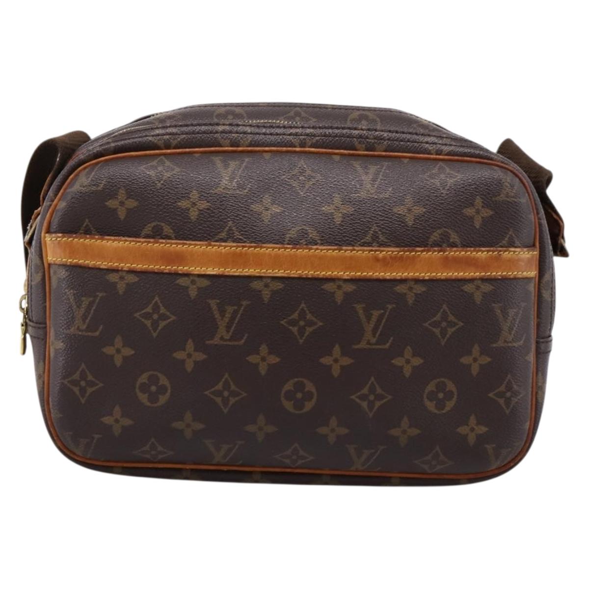 LOUIS VUITTON Monogram Reporter PM Shoulder Bag M45254 LV Auth 205847