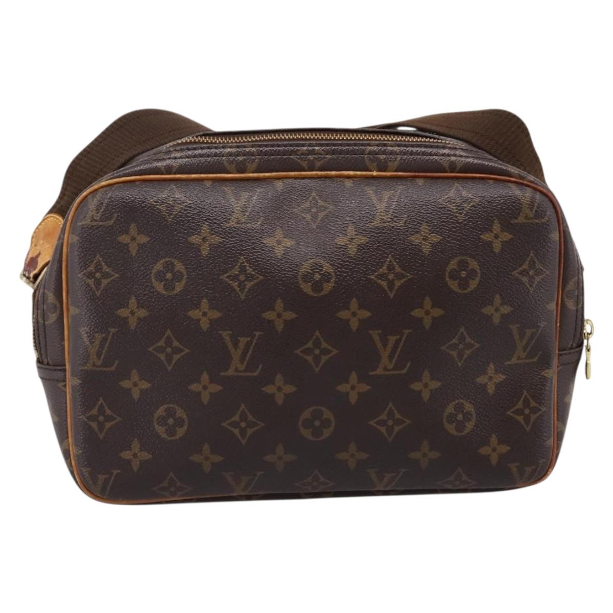 LOUIS VUITTON Monogram Reporter PM Shoulder Bag M45254 LV Auth 205847
