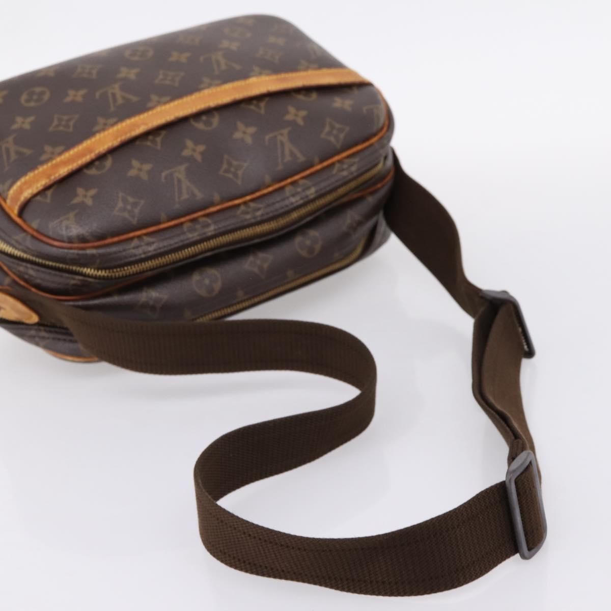 LOUIS VUITTON Monogram Reporter PM Shoulder Bag M45254 LV Auth 205847