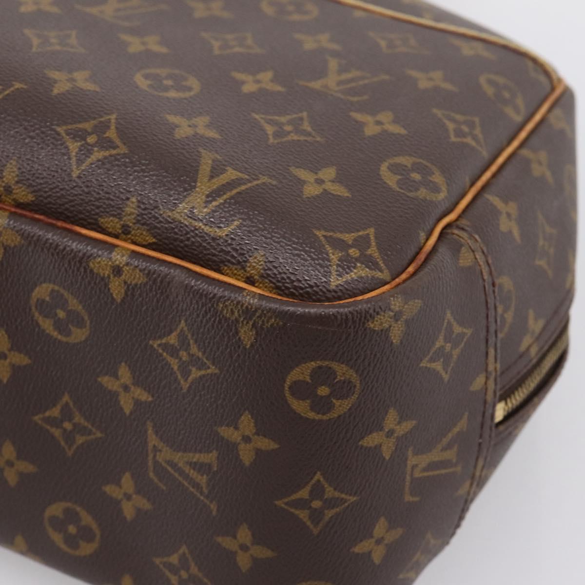 LOUIS VUITTON Monogram Deauville Hand Bag M47270 LV Auth 205849