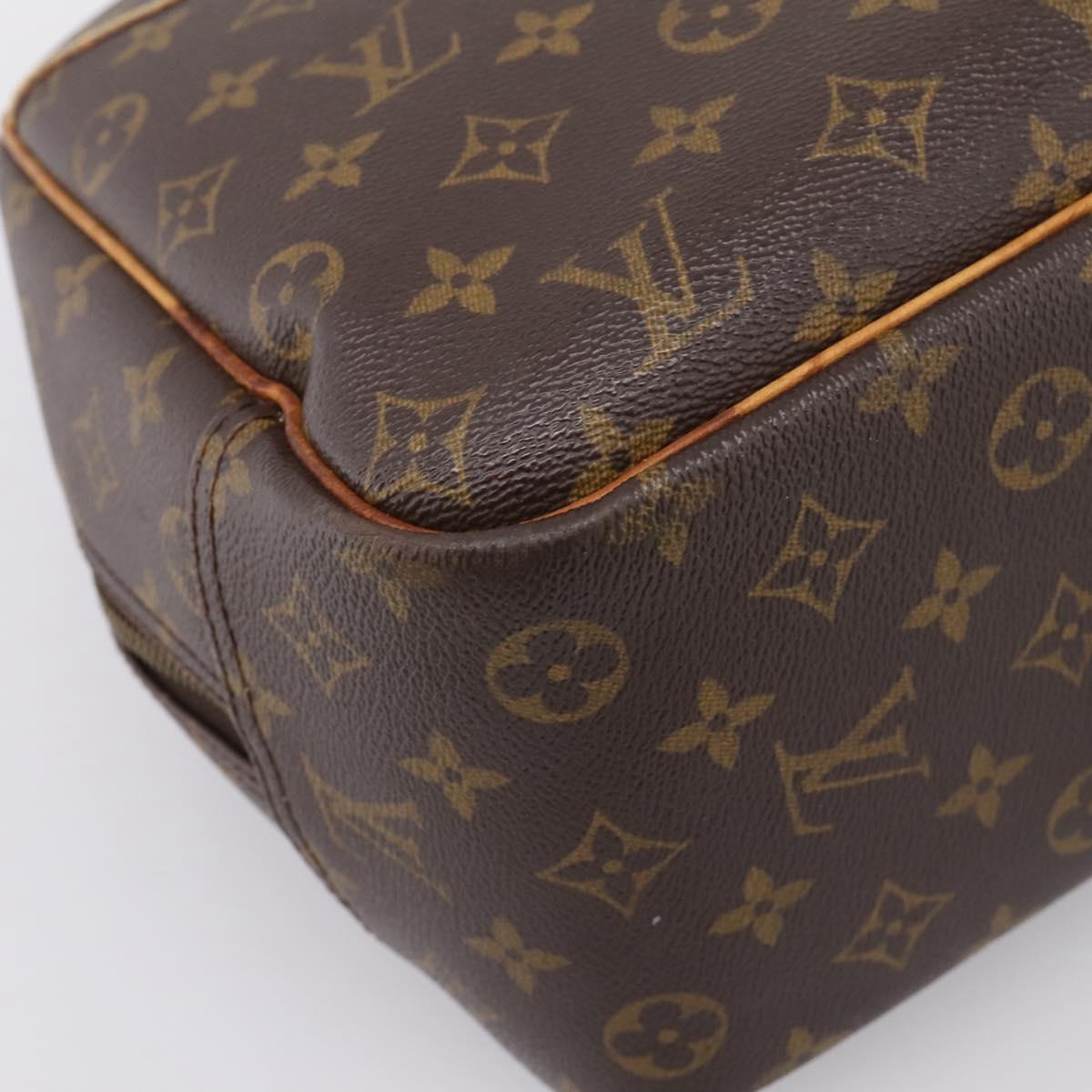 LOUIS VUITTON Monogram Deauville Hand Bag M47270 LV Auth 205849
