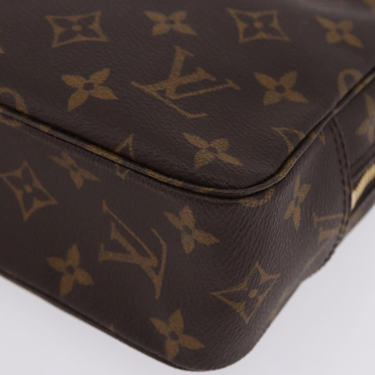 LOUIS VUITTON Monogram Trousse Toilette 23 Clutch Bag M47524 LV Auth 205855