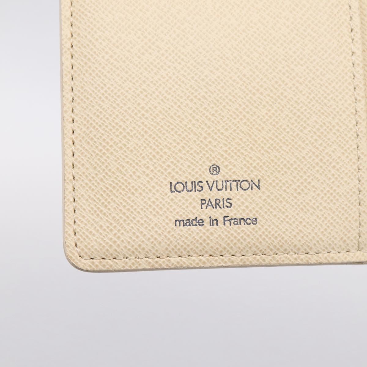 LOUIS VUITTON Damier Azur Portefeuille Viennois Wallet N61676 LV Auth 205857V