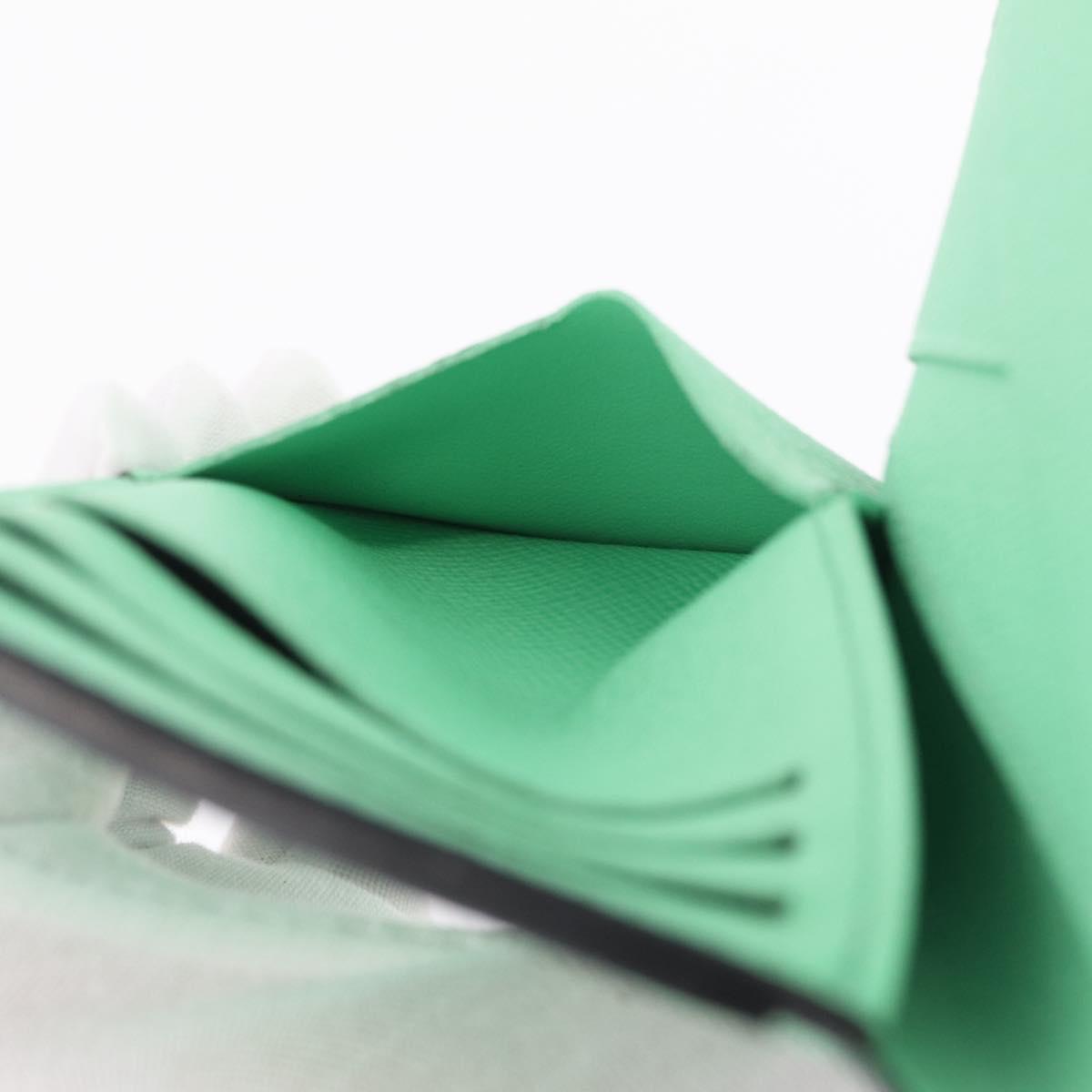 LOUIS VUITTON Organizer Dupoch Card Case Mint Green M27652 LV Auth 205859M