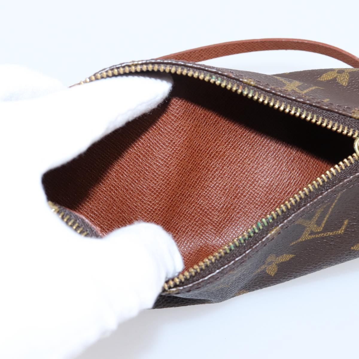 LOUIS VUITTON Monogram Papillon Pouch LV Auth 205861V
