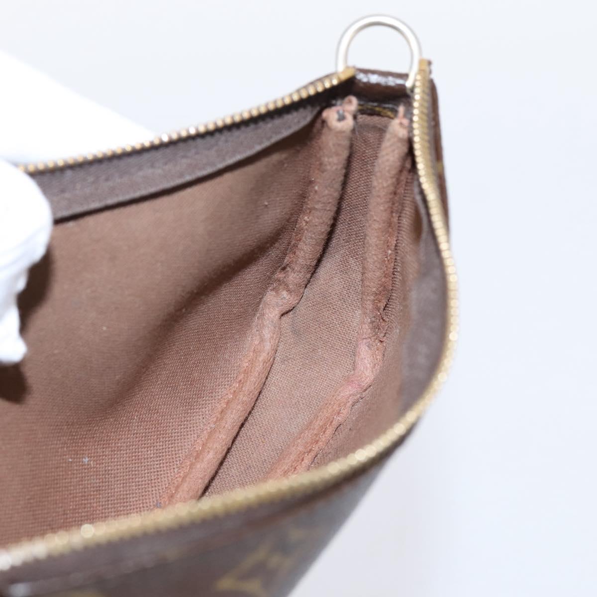 LOUIS VUITTON Monogram Mini Pochette Accessoires Pouch M58009 LV Auth 205864