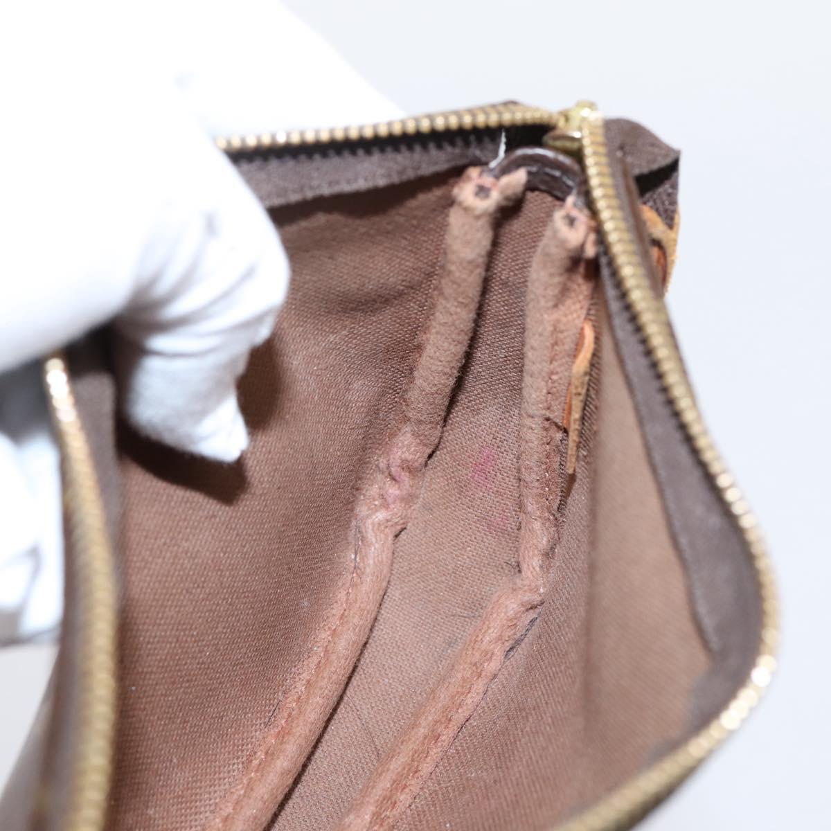 LOUIS VUITTON Monogram Mini Pochette Accessoires Pouch M58009 LV Auth 205864