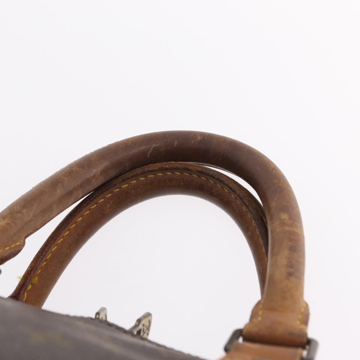 LOUIS VUITTON Monogram Keepall 55 Boston Bag M41424 LV Auth 205870