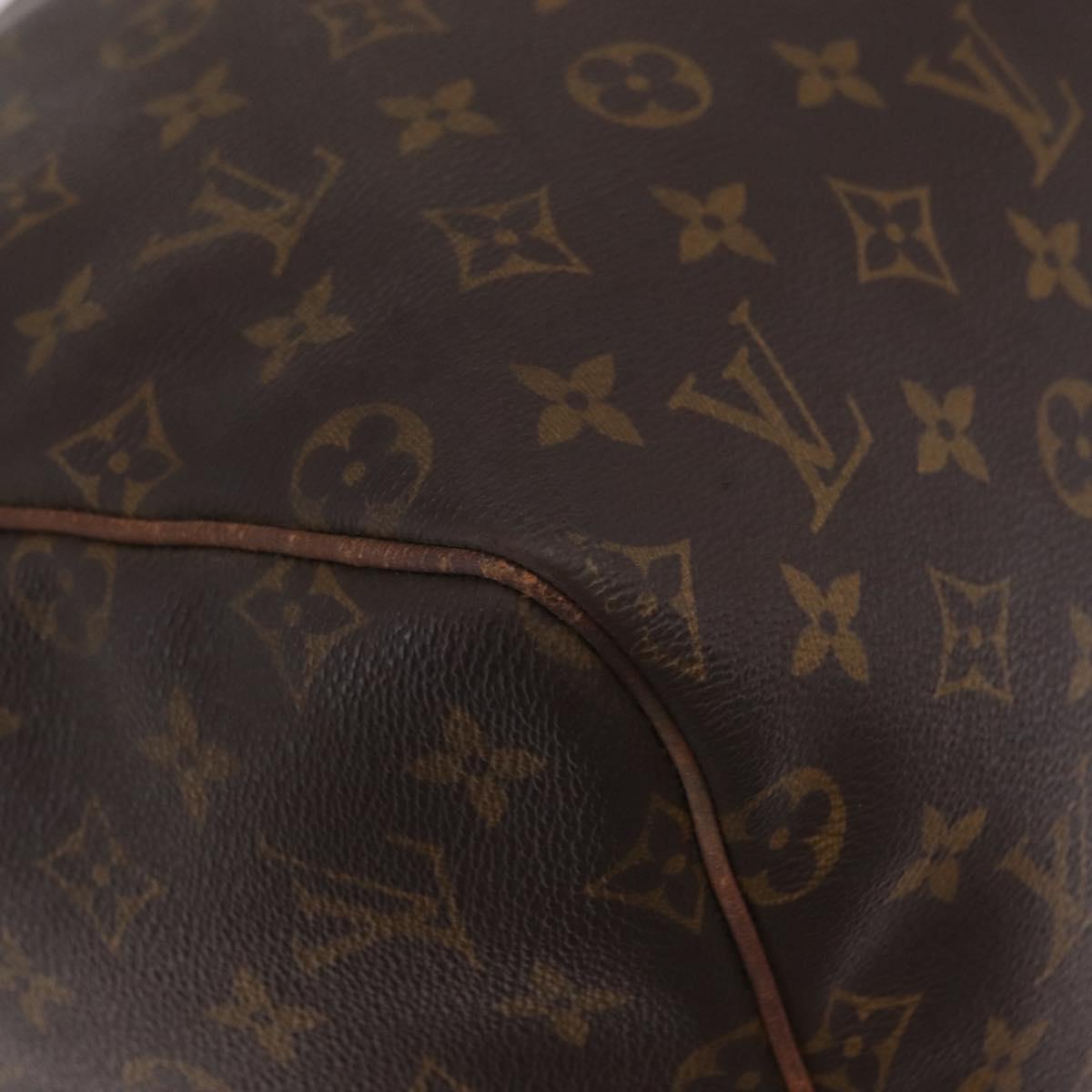 LOUIS VUITTON Monogram Keepall 55 Boston Bag M41424 LV Auth 205870