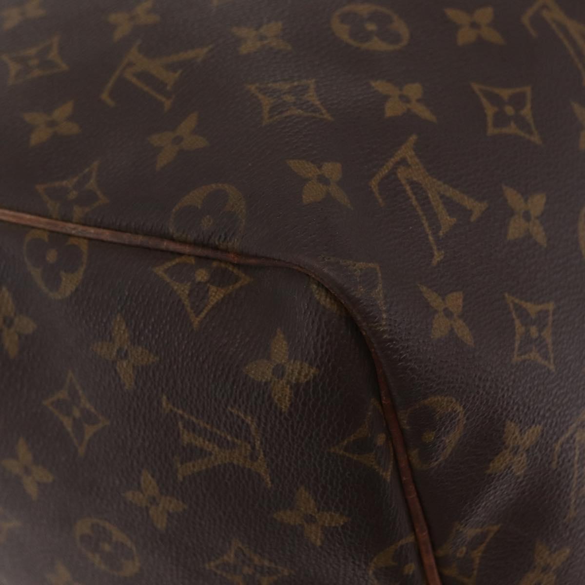 LOUIS VUITTON Monogram Keepall 55 Boston Bag M41424 LV Auth 205870
