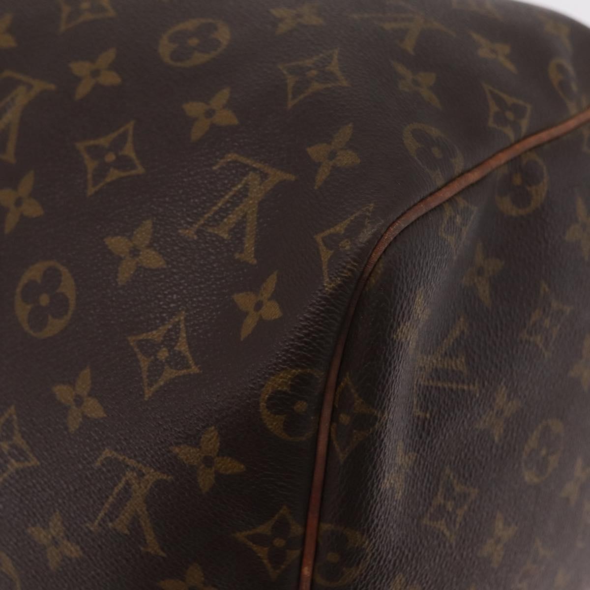 LOUIS VUITTON Monogram Keepall 55 Boston Bag M41424 LV Auth 205870