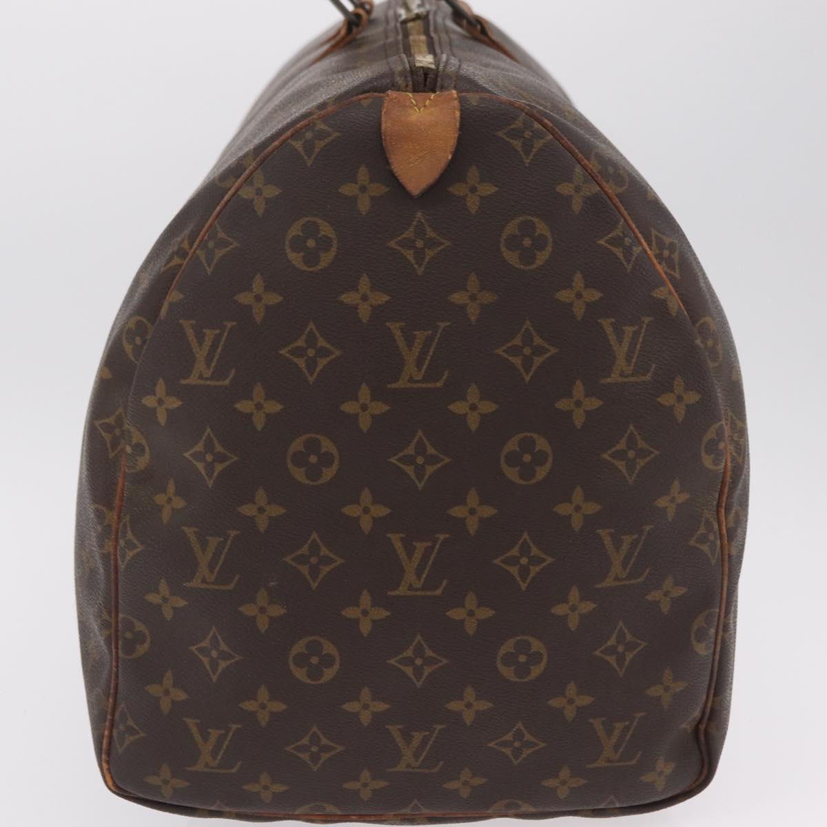 LOUIS VUITTON Monogram Keepall 55 Boston Bag M41424 LV Auth 205870
