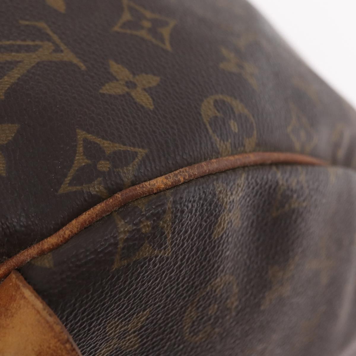 LOUIS VUITTON Monogram Keepall 55 Boston Bag M41424 LV Auth 205870