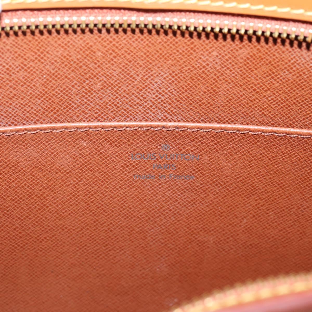 LOUIS VUITTON Epi Pochette Homme Clutch Bag Zipangu Gold M52528 LV Auth 205876A