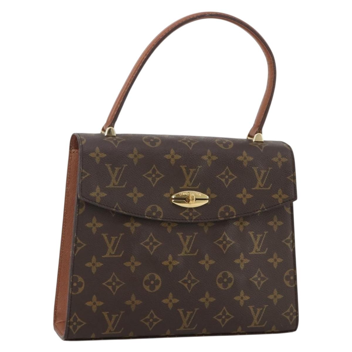 LOUIS VUITTON Monogram Malesherbes Hand Bag M51379 LV Auth 205881
