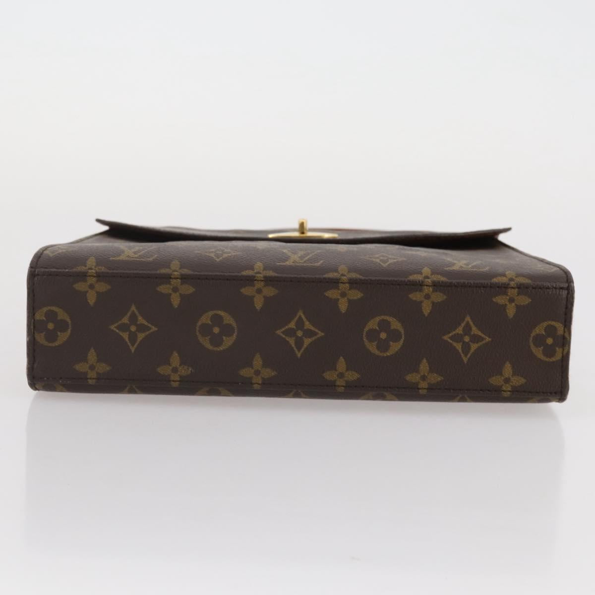 LOUIS VUITTON Monogram Malesherbes Hand Bag M51379 LV Auth 205881