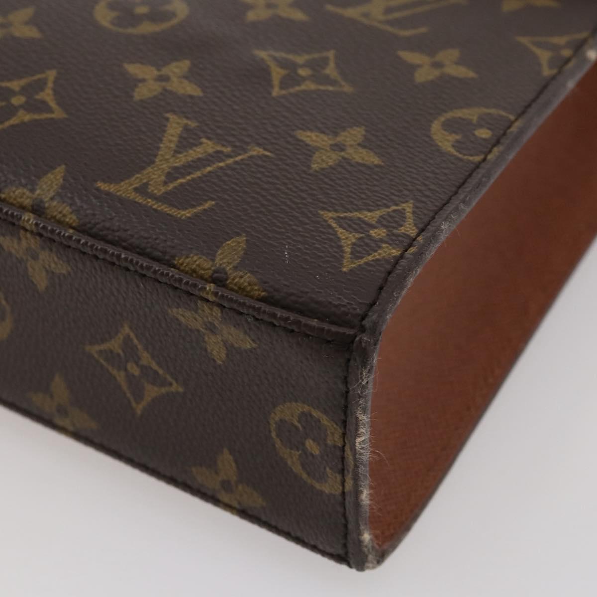 LOUIS VUITTON Monogram Malesherbes Hand Bag M51379 LV Auth 205881