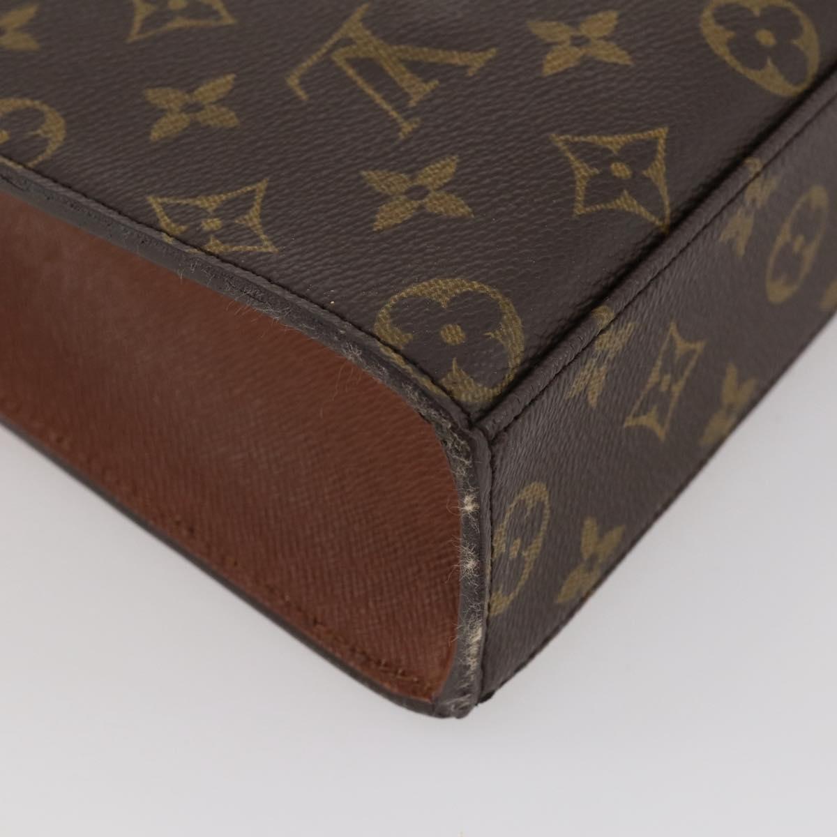 LOUIS VUITTON Monogram Malesherbes Hand Bag M51379 LV Auth 205881
