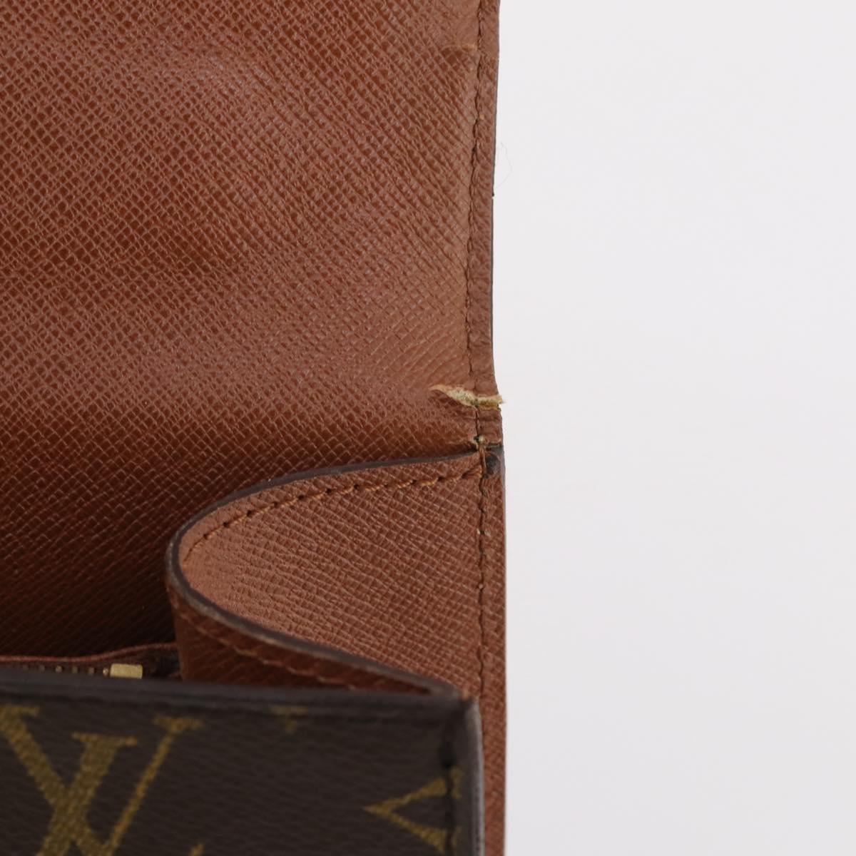 LOUIS VUITTON Monogram Malesherbes Hand Bag M51379 LV Auth 205881