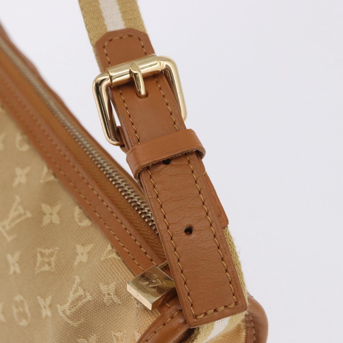 LOUIS VUITTON Monogram Mini Pochette Catrain Bag Beige M92333 LV Auth 205884