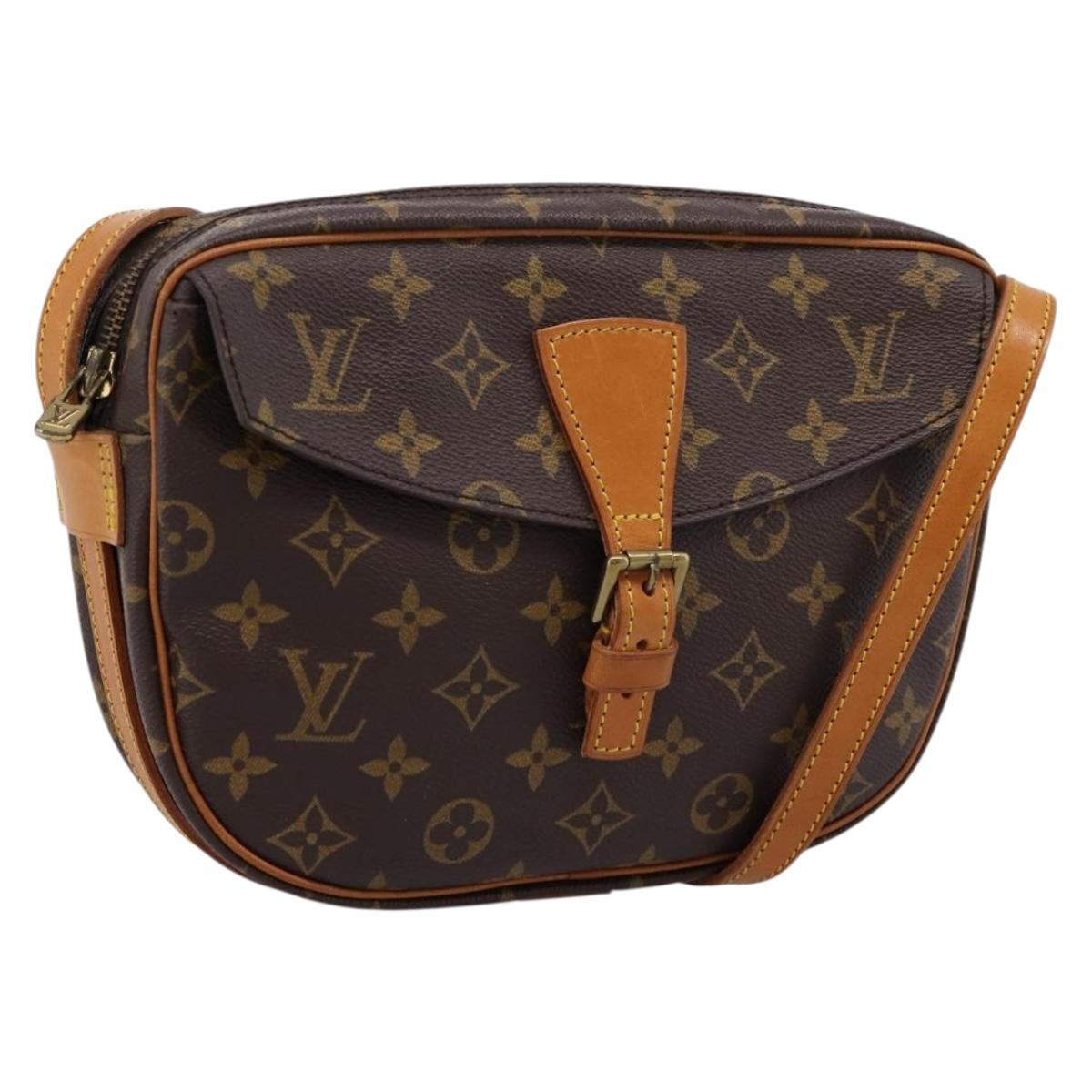 LOUIS VUITTON Monogram Jeune Fille MM Shoulder Bag M51226 LV Auth 205903A