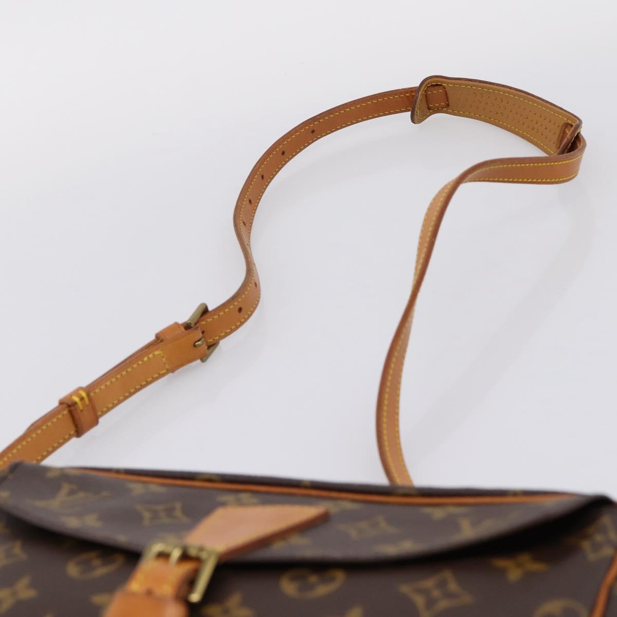 LOUIS VUITTON Monogram Jeune Fille MM Shoulder Bag M51226 LV Auth 205903A