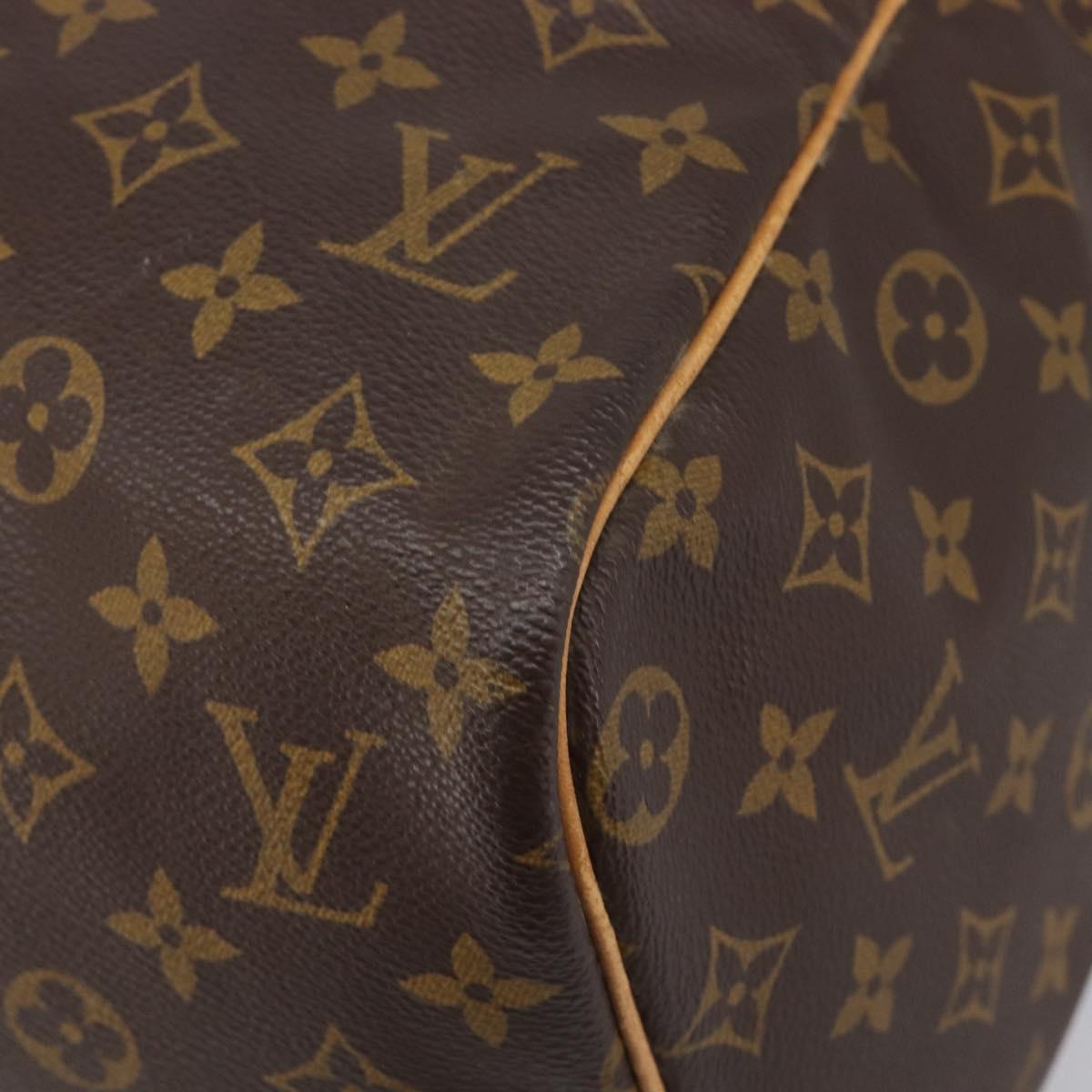 LOUIS VUITTON Monogram Sac Souple 45 Boston Bag M41624 LV Auth 205907